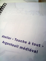 Atelier touche &agrave; tout - argenteuil m&eacute;di&eacute;val